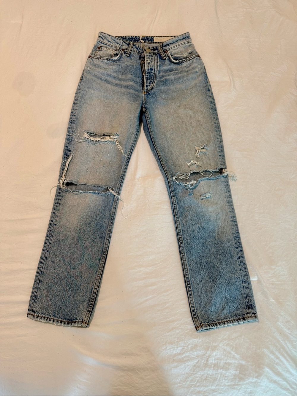 Rag & bone Nina cigarette jeans. High rise, cigarette fit. Size 25